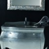 Plan-vasque 110x58 cm BELLAGIO de Lasa Idea en verre coloré Anthracite - A72