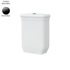 Réservoir WC attenant 38x51 pour cuvette HERMITAGE - ELLADE, céramique noir brillant