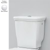 Réservoir WC attenant 42x41 HERMITAGE - ELLADE, céramique blanc brillant