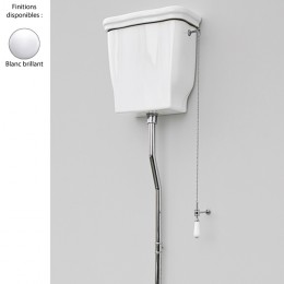 Réservoir WC suspendu haute position 42x41 HERMITAGE de Artceram, céramique blanc brillant