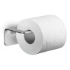 Dérouleur papier WC design OVER de Colombo Design, fixation sans vis, inox brossé_P1