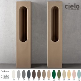 Urinoir au sol design SLOT de Ceramica Cielo, 30x23xH147 cm, céramique, 14 coloris