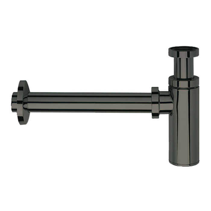 Siphon Design HAC24 En Laiton Massif – Finition Chromée élégante – Protection Anti-odeurs Intégrée – Facile à Installer Pour Lavabo