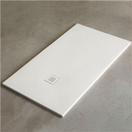 Receveur douche rectangulaire INFINITO de Ceramica Cielo, largeur 80 cm, céramique blanc mat (Talco)_P2