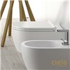 Cuvette WC suspendue design SMILE 35x53 cm de Ceramica Cielo, céramique blanc brillant_P1