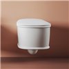 Cuvette WC suspendue  sans bride ATELIER de Artceram 37x52 cm, céramique blanc mat_P2