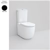 Cuvette WC pour réservoir attenant design FILE 2.0 de Artceram, sortie duale, céramique noir mat - P3