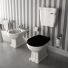Réservoir WC mural bas Ellade de Hidra Ceramica, céramique blanc brillant_A1