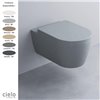 Cuvette WC suspendue SMILE 35x53 cm de Cielo Ceramica, céramique 6 coloris