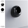 Urinoir suspendu BALL de Ceramica Cielo, 66x30xH70 cm, céramique noire