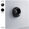 Urinoir suspendu design MINI BALL de Ceramica Cielo, 47x24xH50 cm, céramique noire