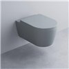 Cuvette WC suspendue SMILE 35x53 cm de Ceramica Cielo, céramique gris Brina