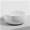Vasque ronde à poser Ø43xH19 cm design TINO de Ceramica Cielo, céramique blanc brillant_P1