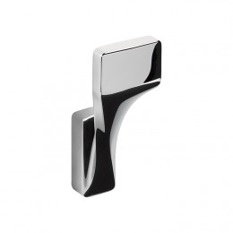 Porte-serviettes SOTECH PELI En Aluminium Chromé - 325 Mm, Fixation Sur Armoire Ou Mur - Pour Salle De Bain Et Cuisine