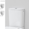 Réservoir WC attenant 34x42 pour cuvette FILE 2.0 de Artceram, céramique blanc brillant ou mat