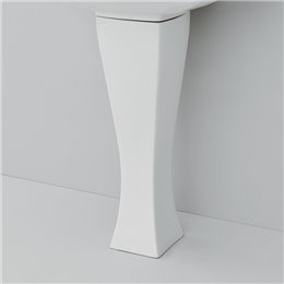 Colonne pour lavabo design JAZZ, céramique, blanc brillant ou mat