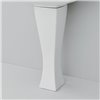 Colonne pour lavabo design JAZZ, céramique, blanc brillant ou mat