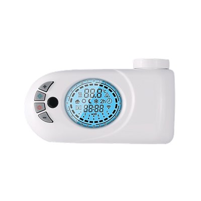 Thermostat électronique TMU blanc pour sèche-serviettes électrique