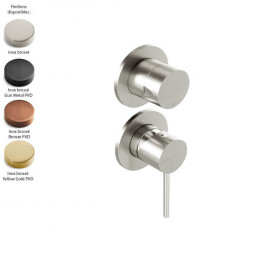 Parties externes mitigeur douche encastré avec inverseur 2 sorties 40MM