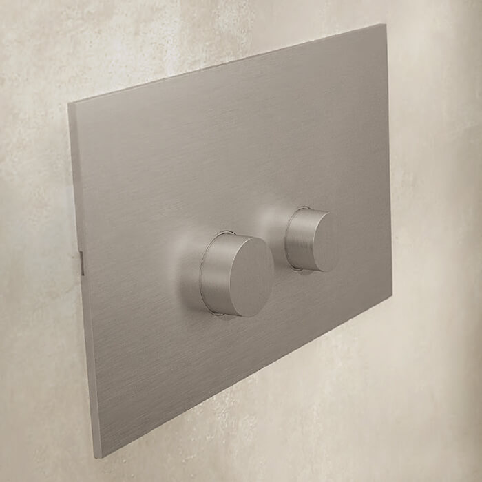 Plaque De Chasse D'eau Double TECE - Modèles 9240401, 9240407, 9240417, Dimensions 220x150x5 Mm