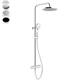 Colonne douche thermostatique TREEMME, pommeau ABS Ø25 cm_P2