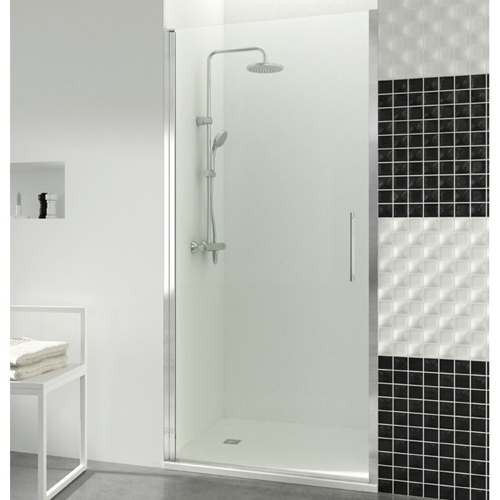 Porte douche réversible pivotante 180° OPEN, 45-90 cm, profilé aimanté