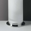 Porte balai wc design à poser LINK, verre et chromé_D1