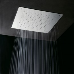 Pomme de douche plafond à encastrer 50x50 cm, jet pluie_P2