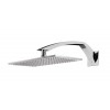 Pomme de douche 26x36 cm avec bras mural design ARCHE, chromé_P1
