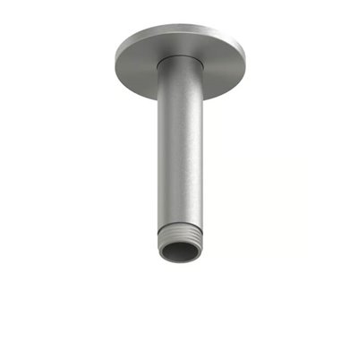Bras de douche plafond inox 10 cm section ronde (Quadro Design)