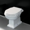 Abattant wc blanc pour cuvette rétro Ellade_P2