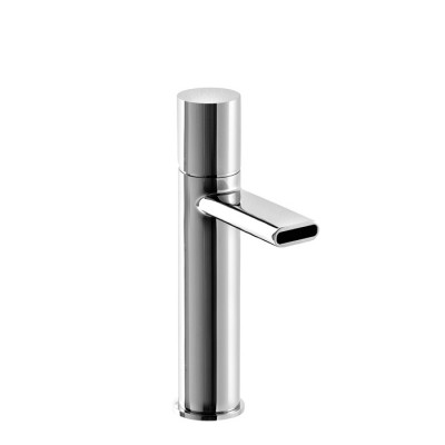 Mitigeur pour lavabo design NANOtech, bec cascade 13 cm, Treemme