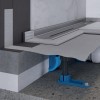 Caniveau de douche design CERAWALL SELECT, coupe installation