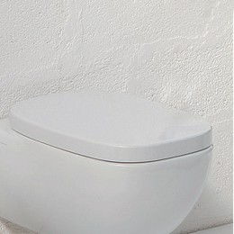 Abattant wc pour cuvette DIAL, blanc brillant