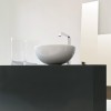 Vasque ronde à poser Ø46 cm design LA CIOTOLA de Artceram, céramique, blanc brillant_P4