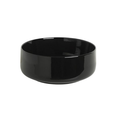 Vasque ronde à poser Ø42 cm COGNAC, céramique noire