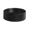 Vasque ronde à poser Ø44 cm MILLERIGHE de Artceram, céramique noir mat_P1