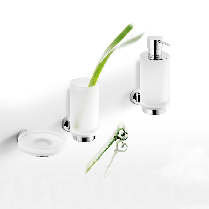 Aqualine Samba - Porte-savon, Verre Dépoli SB102