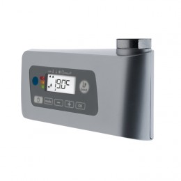 Thermostat électronique programmable TEC+ gris pour sèche-serviettes électrique_P1